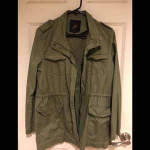 Jack by BB Dakota Olive Green Anorak Jacket
